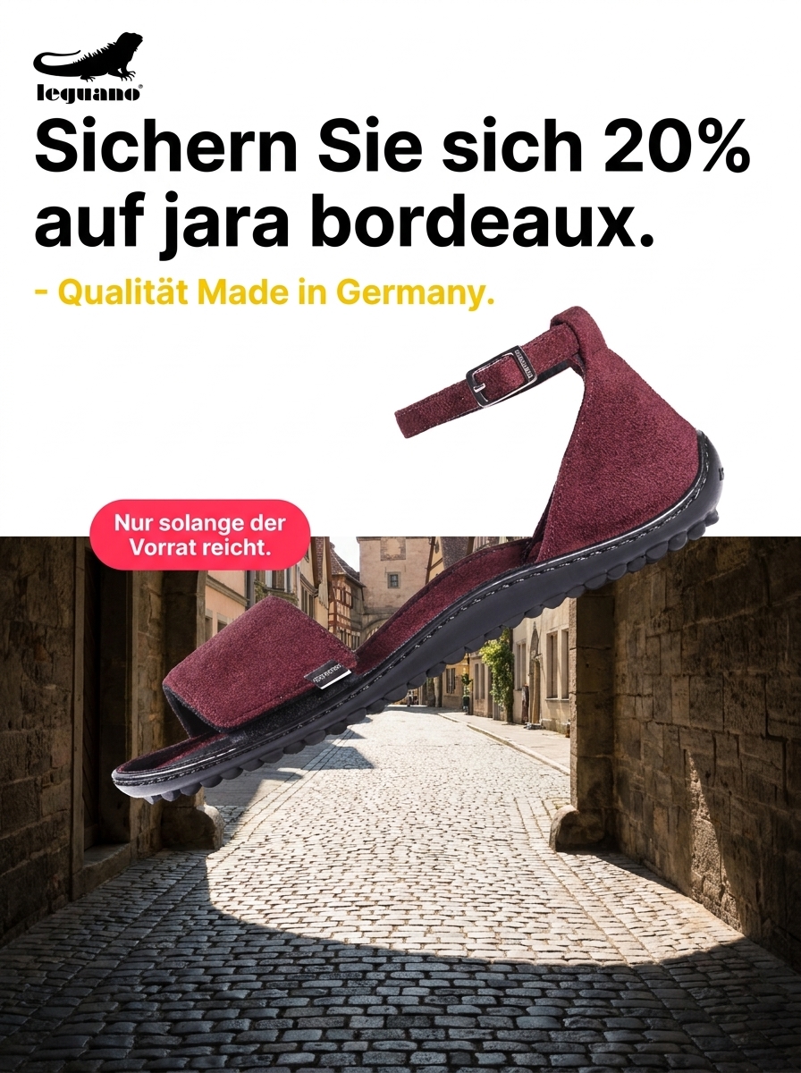 leguano Barfußschuhe Facebook ad