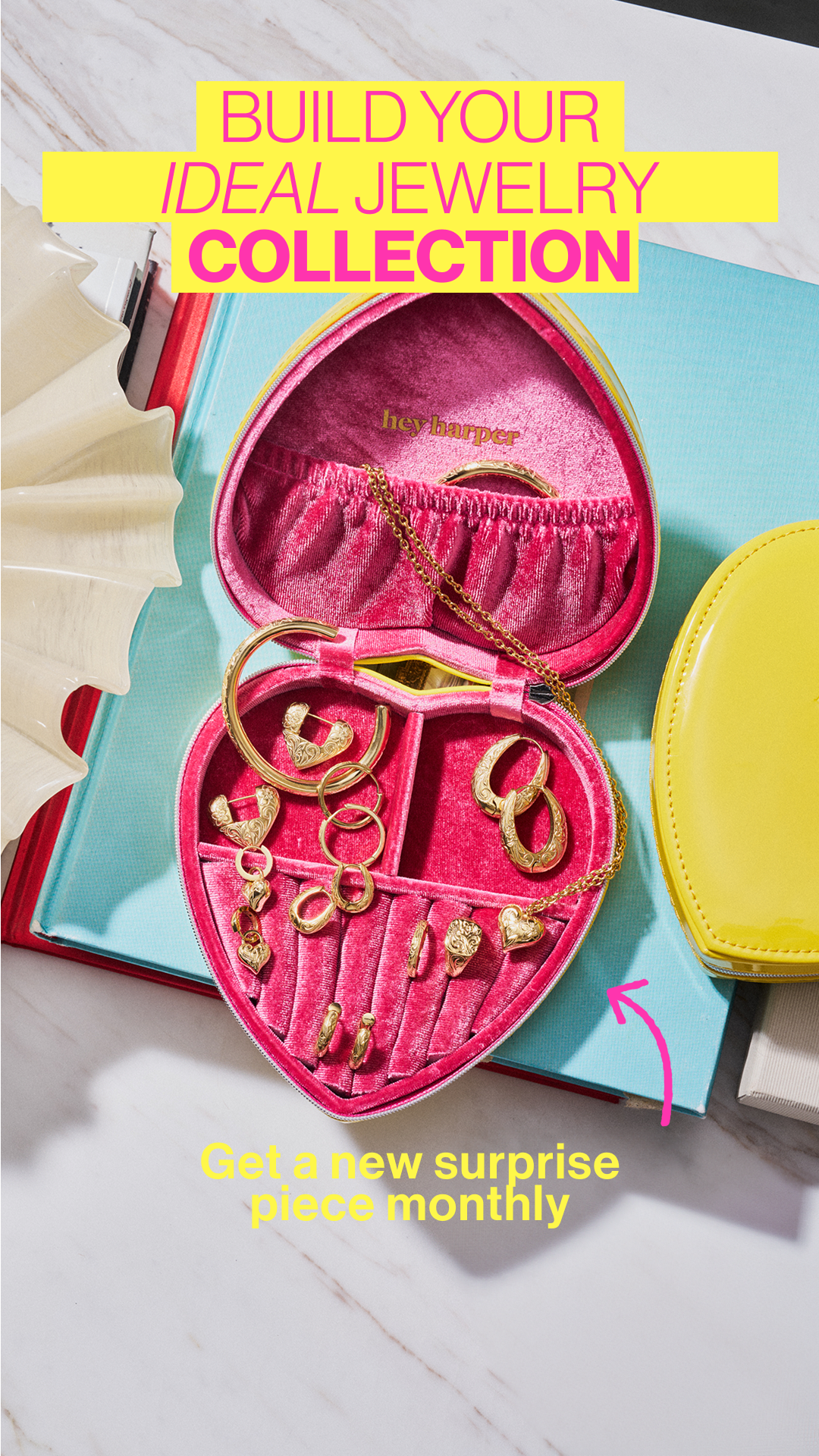 Hey Harper Facebook ad: Jewelry Subscription