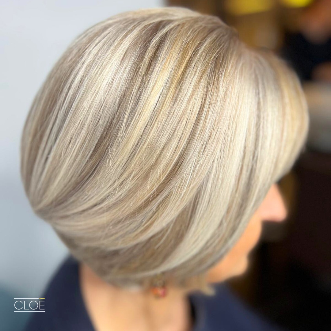 coiffure Cloe Facebook ad: Greyblending op z'n best!