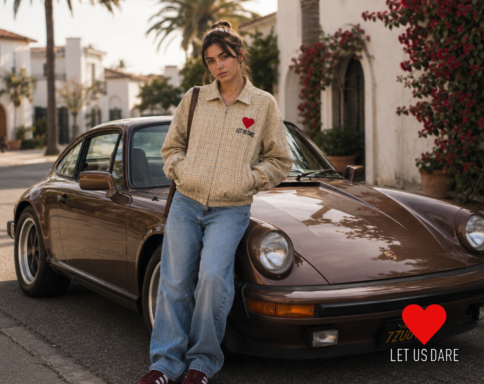 letusdareworld Facebook ad: Clothing for rebellious optimists.