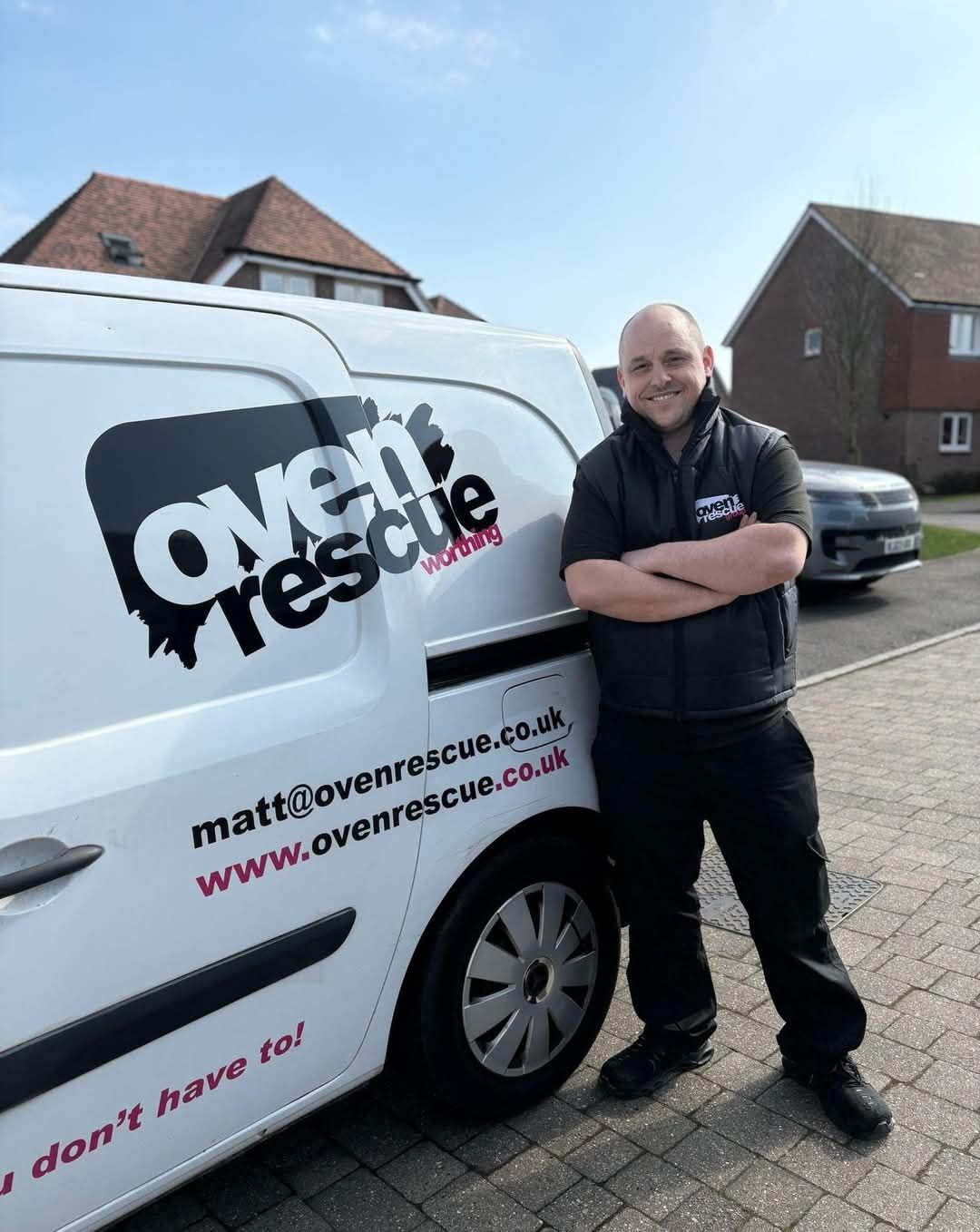 Oven Rescue Worthing Facebook ad: Hi, I’m Matt from Oven Rescue Worthing, I…