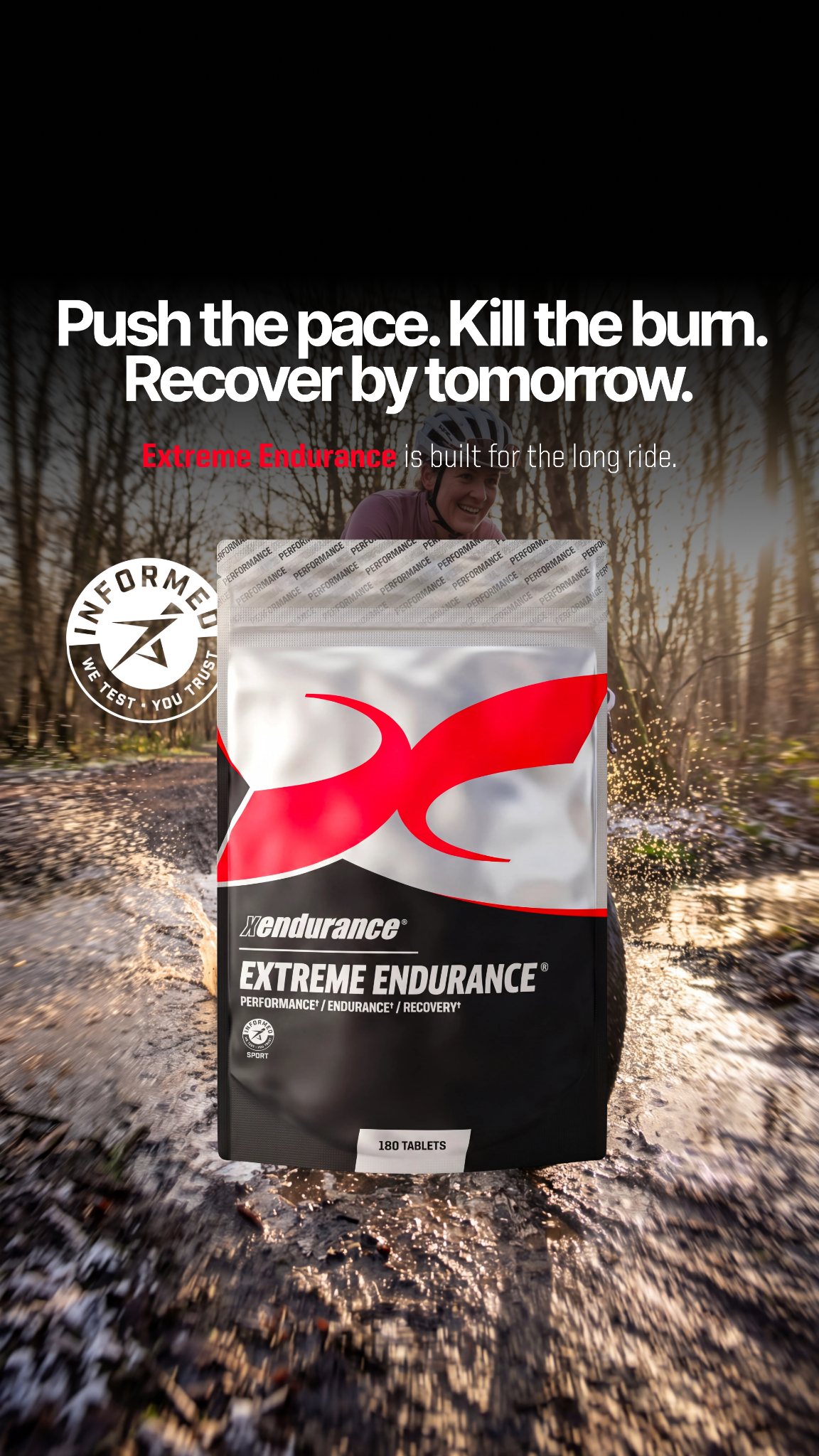 Xendurance Facebook ad: Increase Athletic Performance