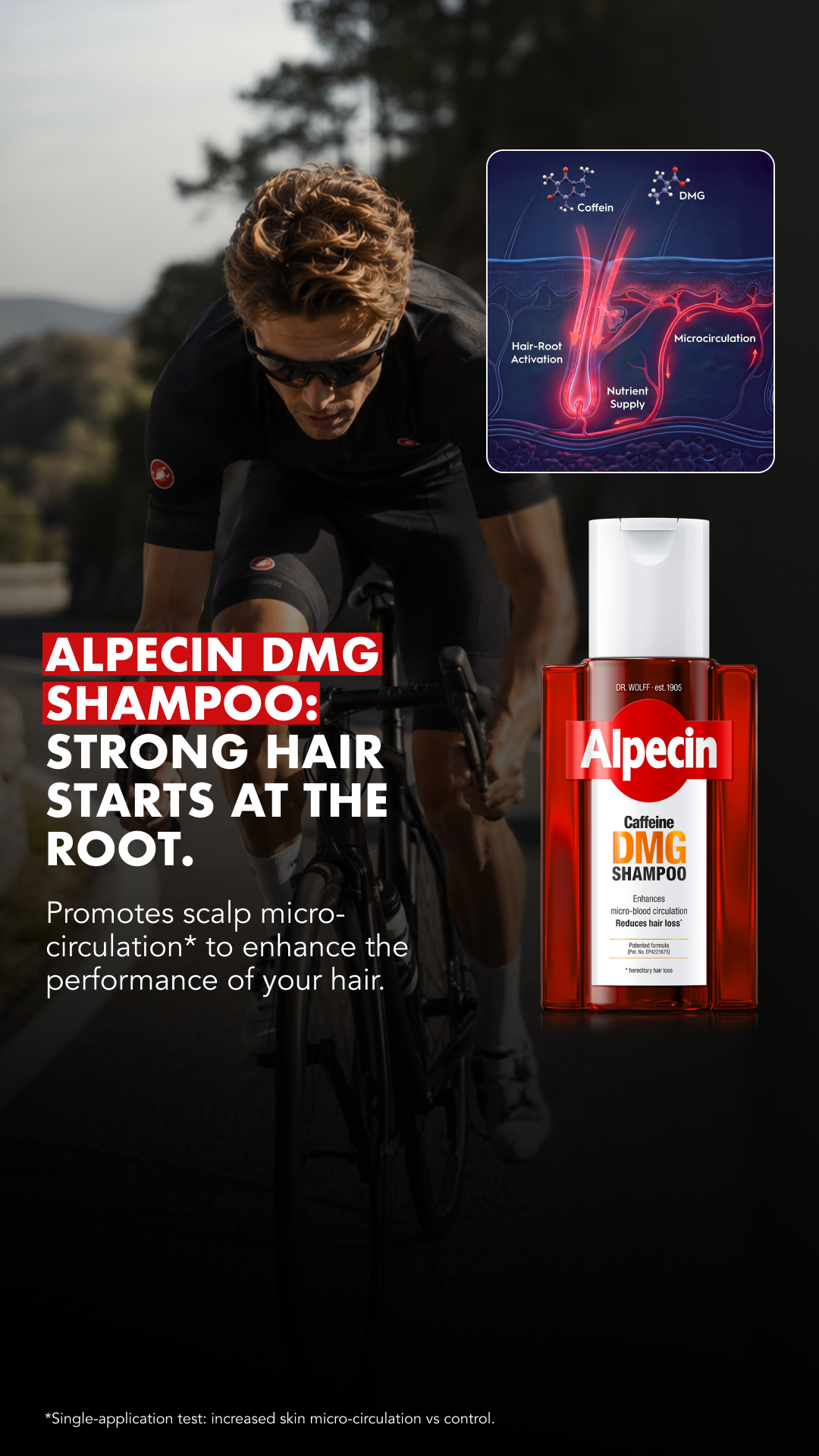 Alpecin Facebook ad