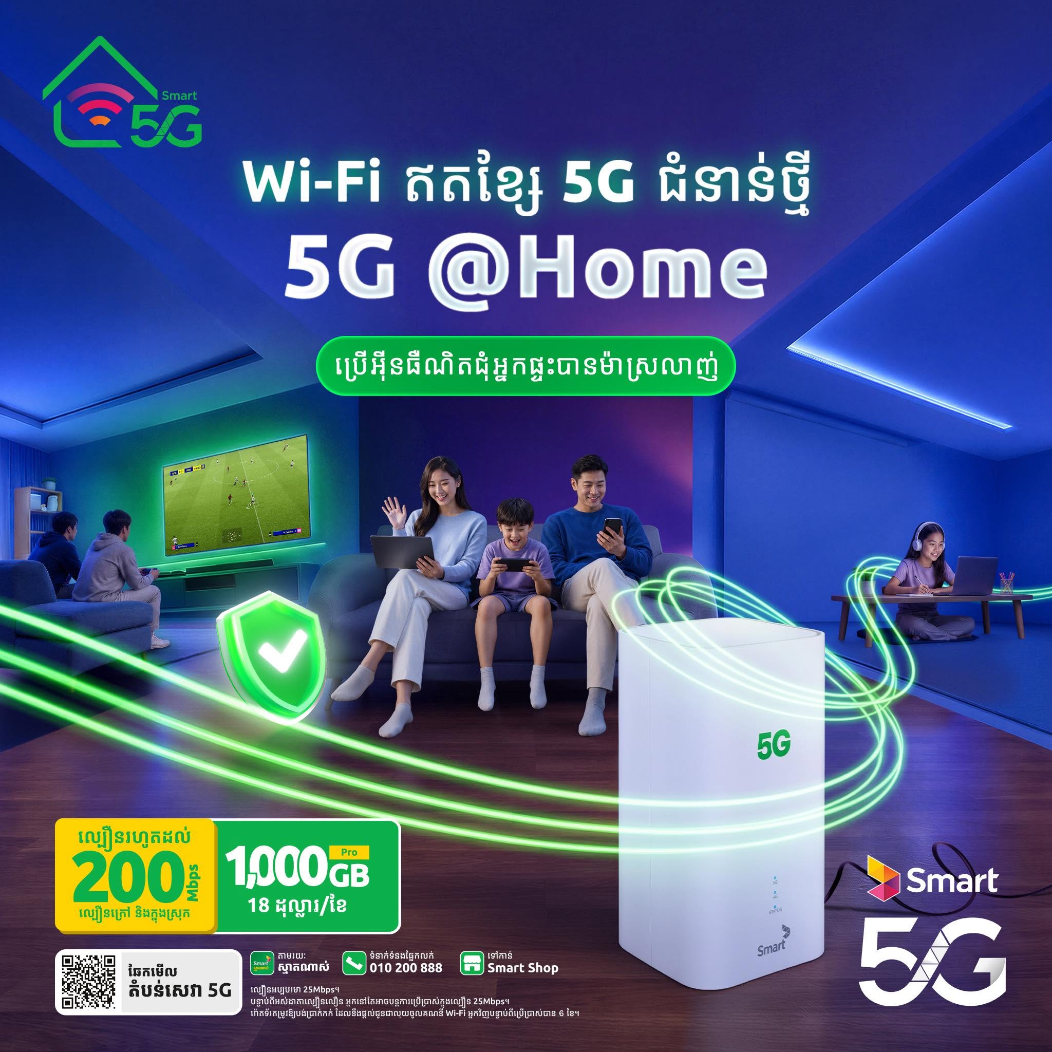 Home Internet by Smart Facebook ad