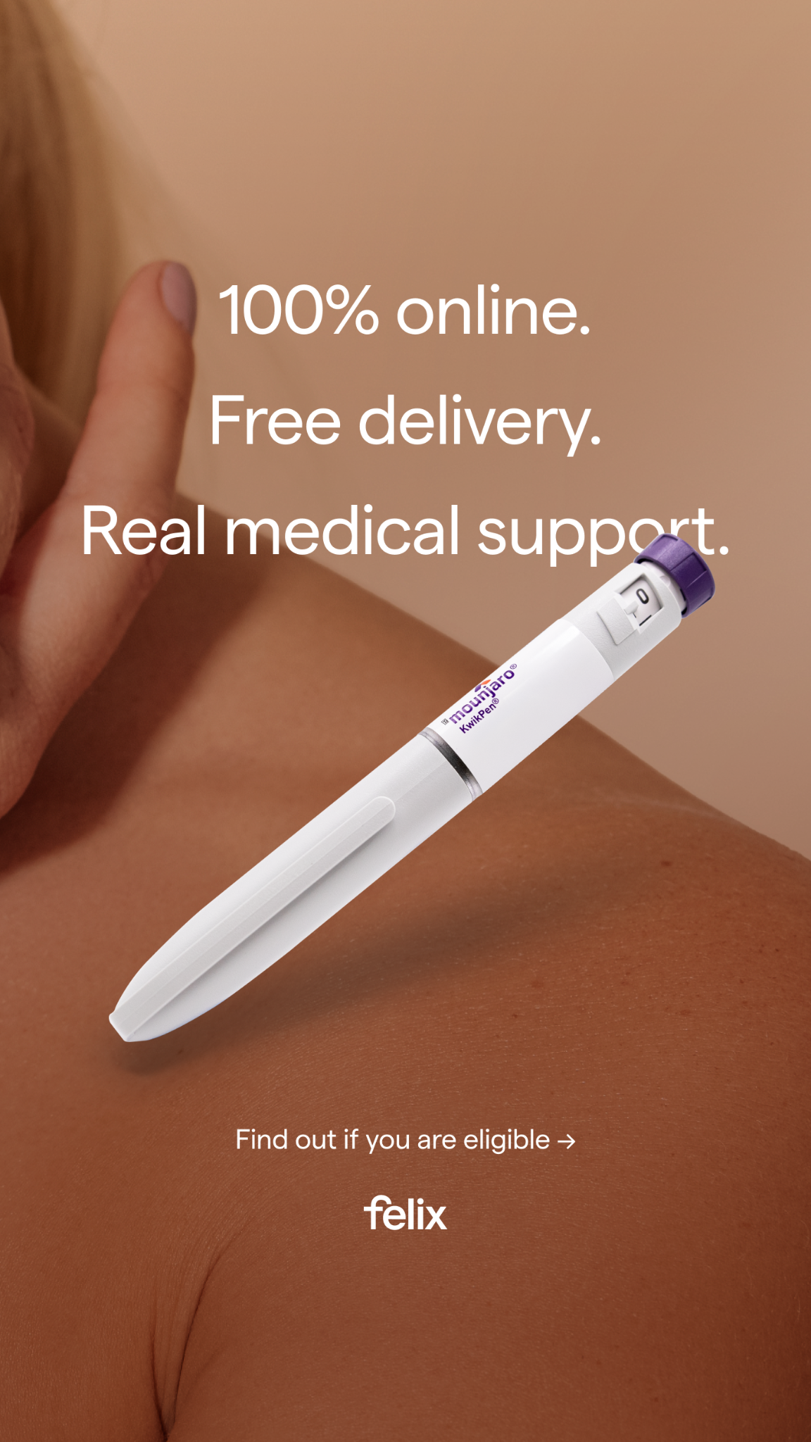 Felix Health Facebook ad