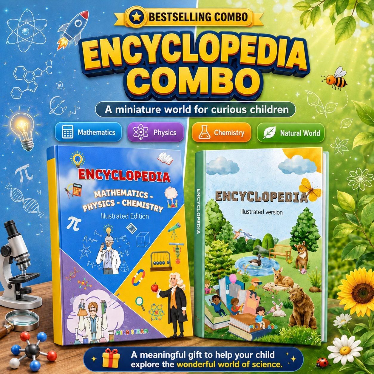 Creative Minds Steam Academy Facebook ad: Flash sale with 45%+ off, free shipping, and free gifts!