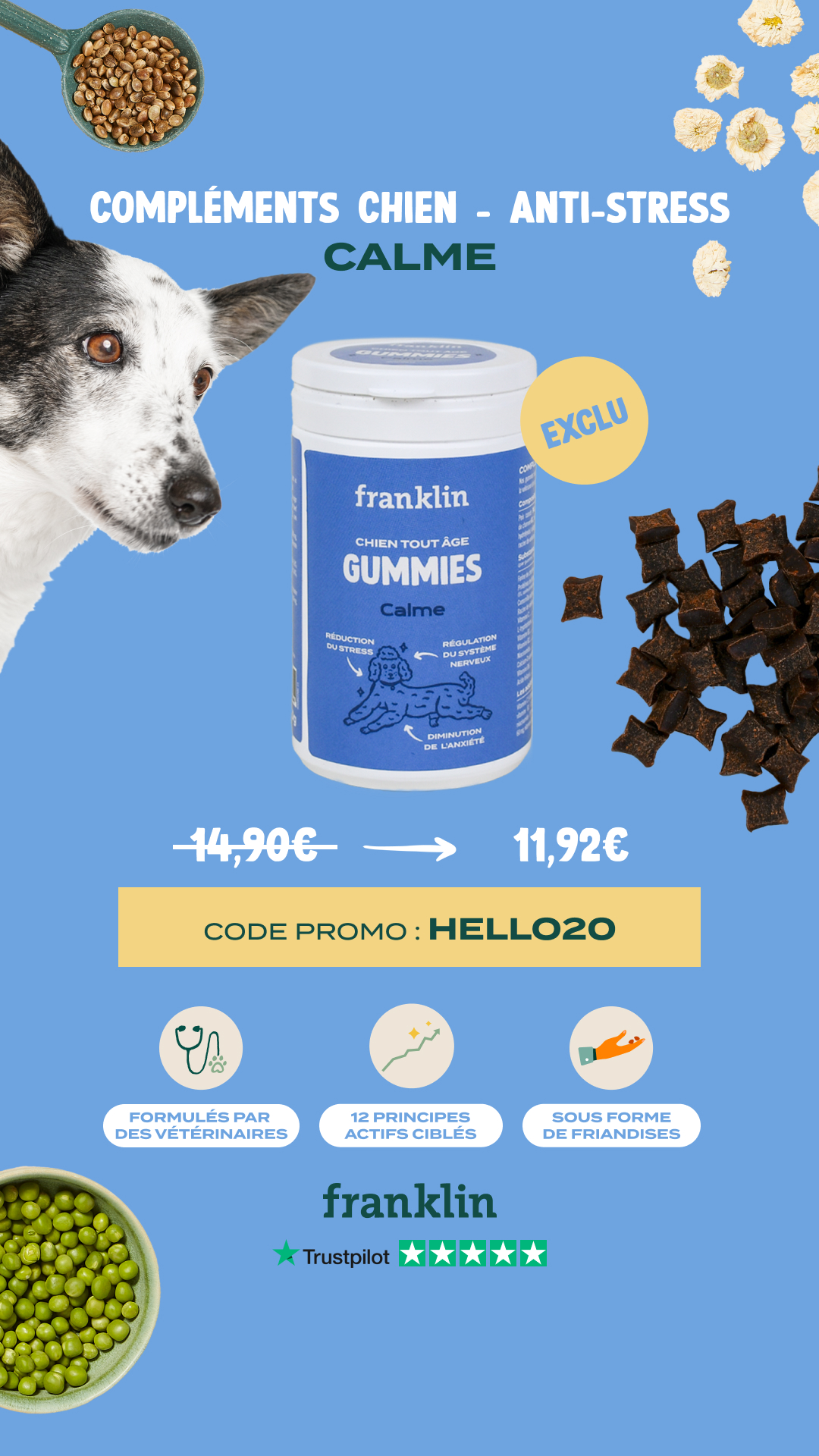 Franklin Pet Food Facebook ad