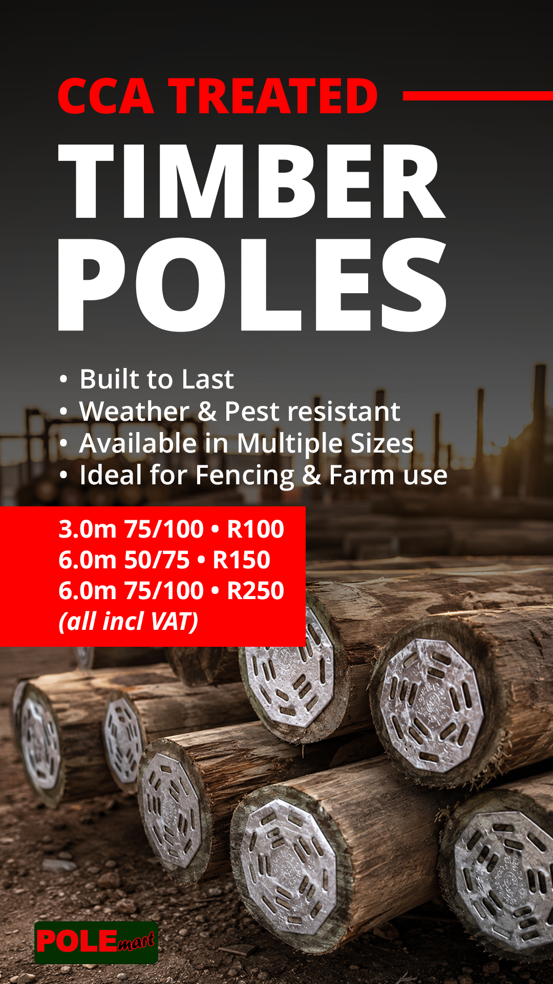 Pole Mart Facebook ad from Jun 18, 2026
