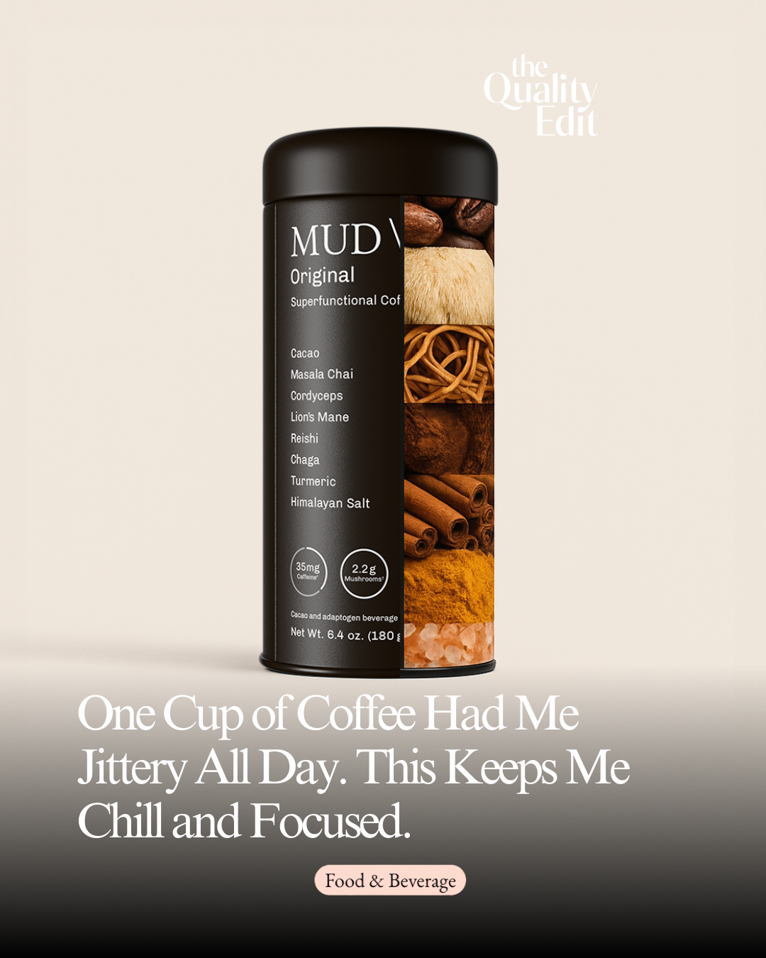 MUD\WTR Facebook ad