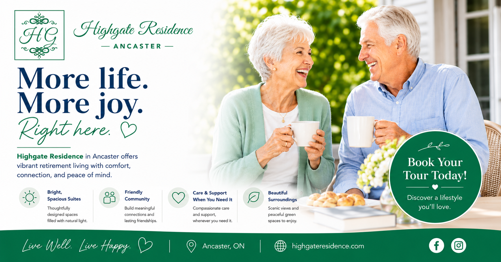 Highgate Residence of Ancaster Facebook ad from Jun 1, 2026