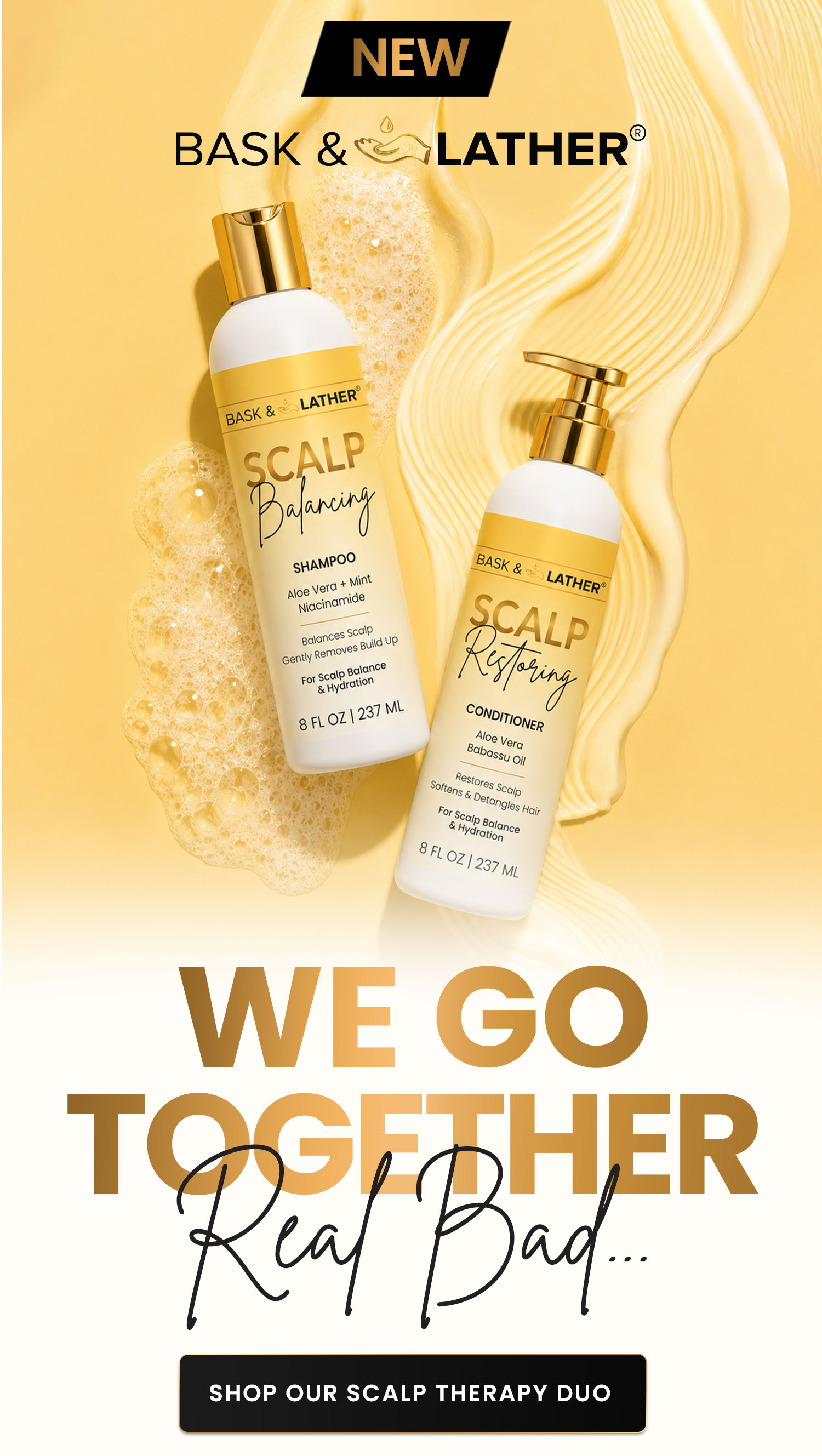 Bask & Lather Co Facebook ad