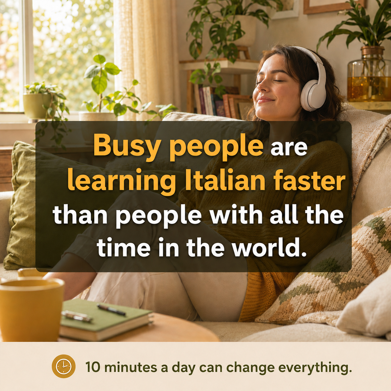MakesYouFluent Facebook ad