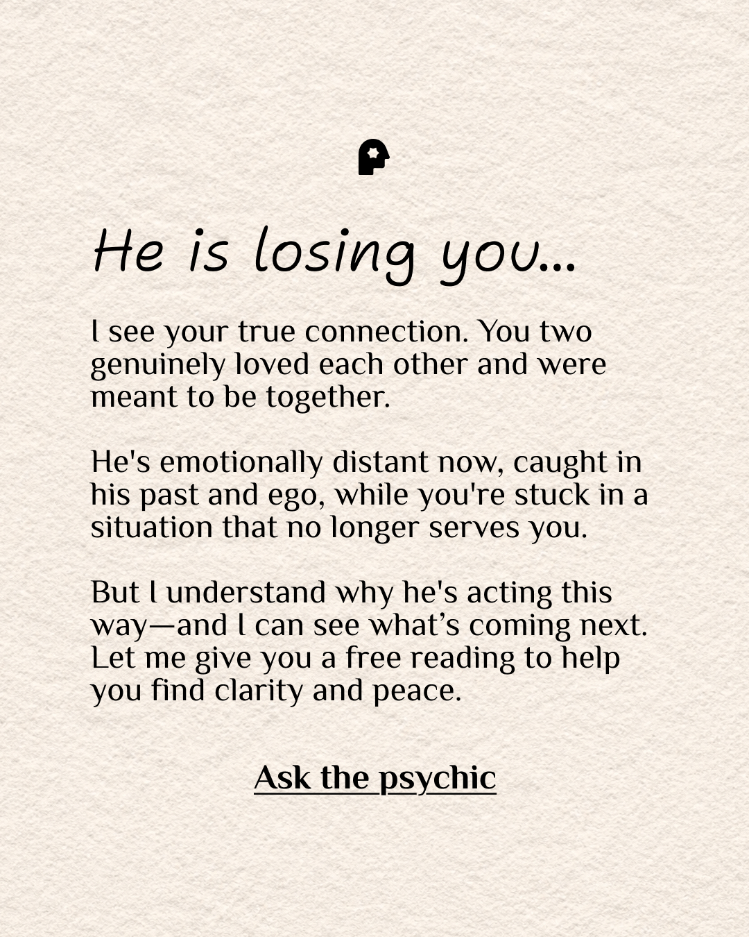 Your Relationship Advisor Facebook ad