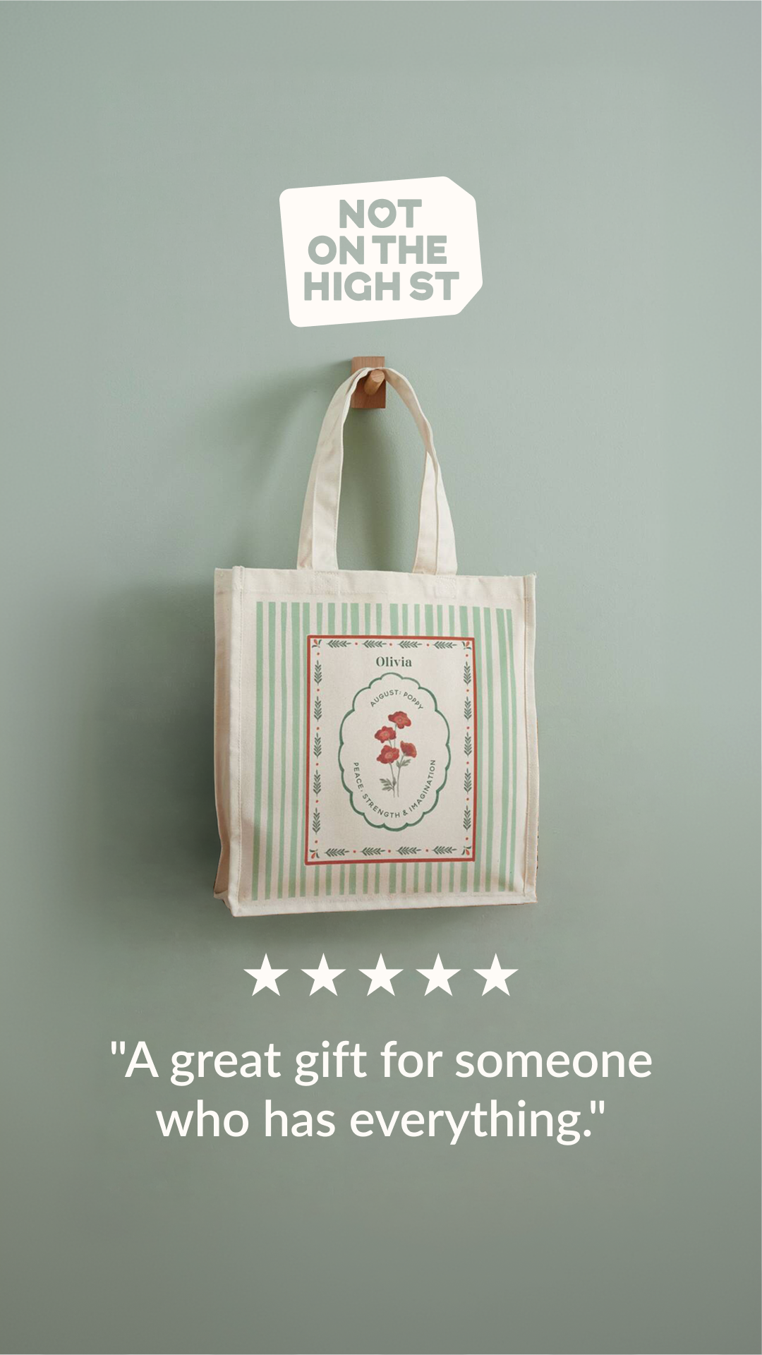 notonthehighstreet Facebook ad