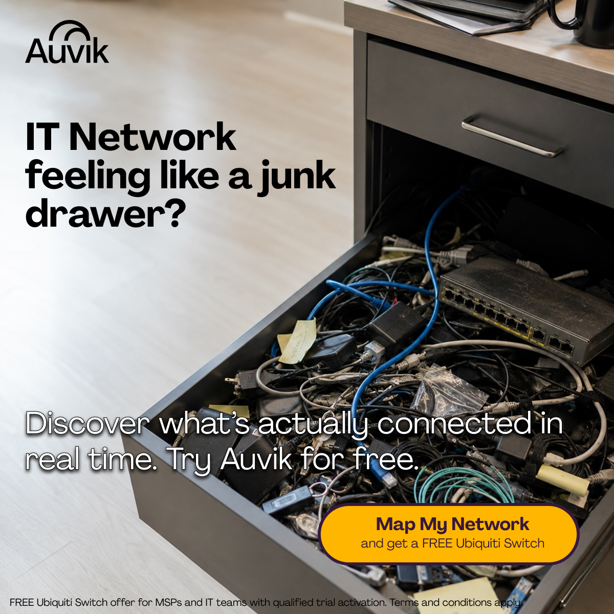 Auvik Networks Inc. Facebook ad