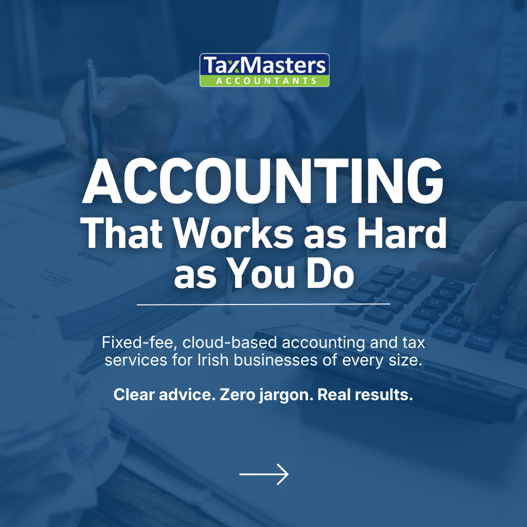 TaxMasters Accountants Facebook ad: Your business deserves more than just compliance.