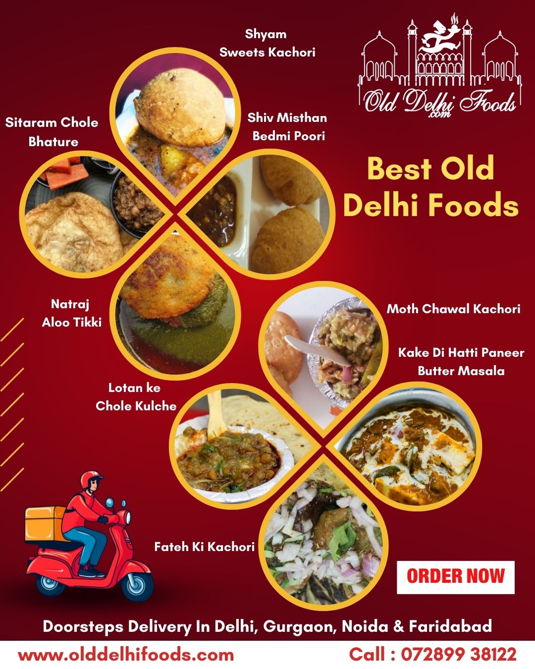 Old Delhi Foods.com Facebook ad