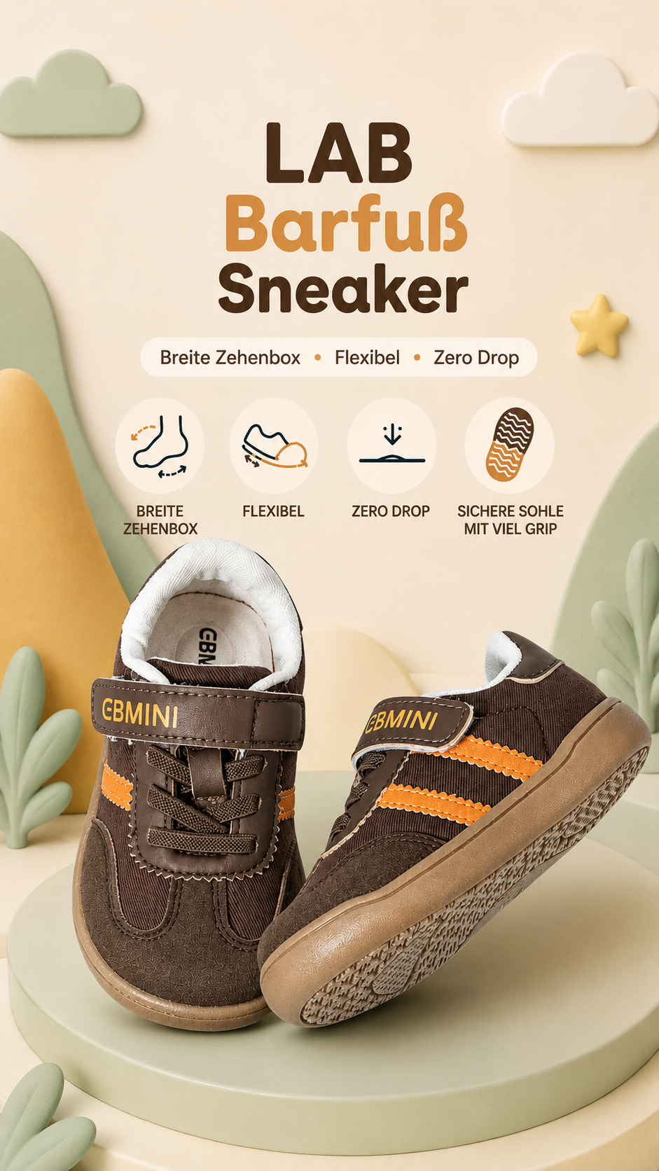 Ebmini - Kinder Barfußschuhe Facebook ad