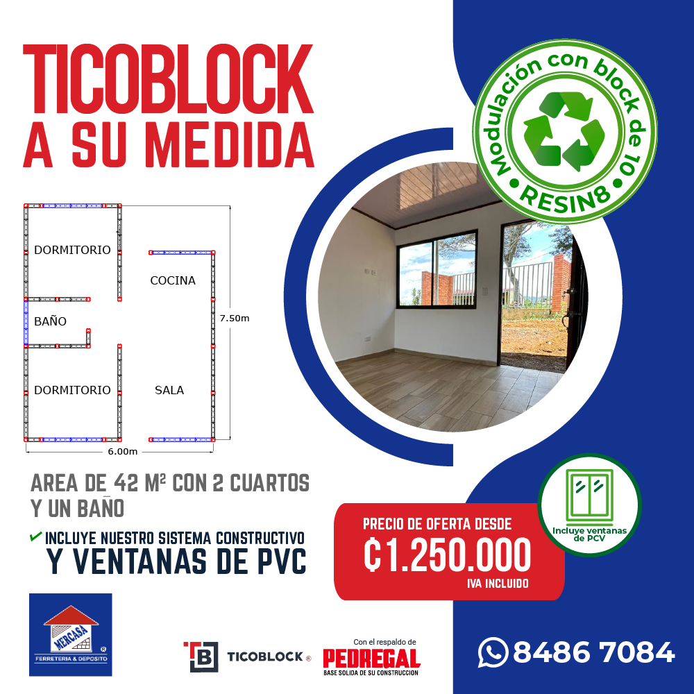 Ticoblock Facebook ad: ¡Nuevos paquetes TICOBLOCK llegaron a Cartago!