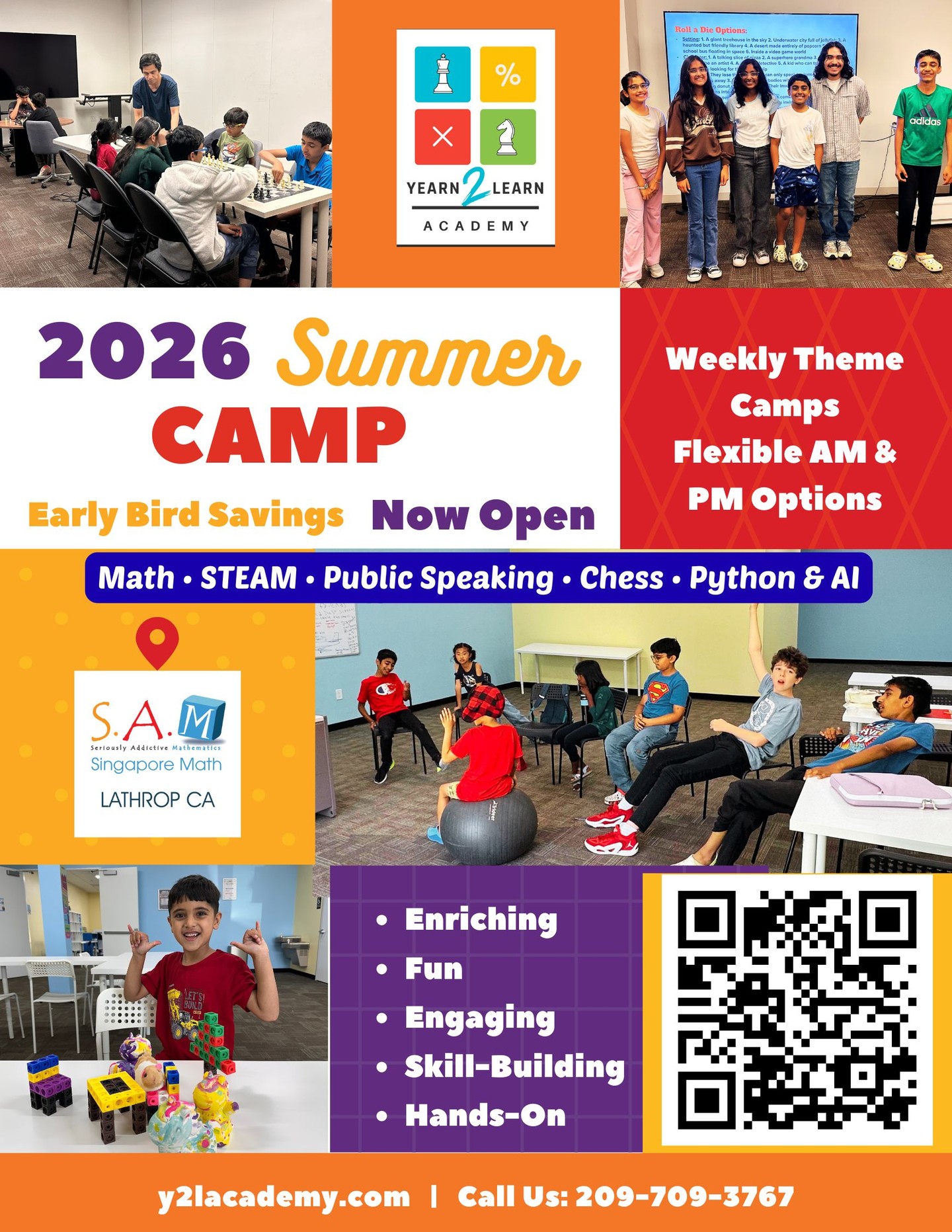 S.A.M Singapore Math - Lathrop, CA Facebook ad