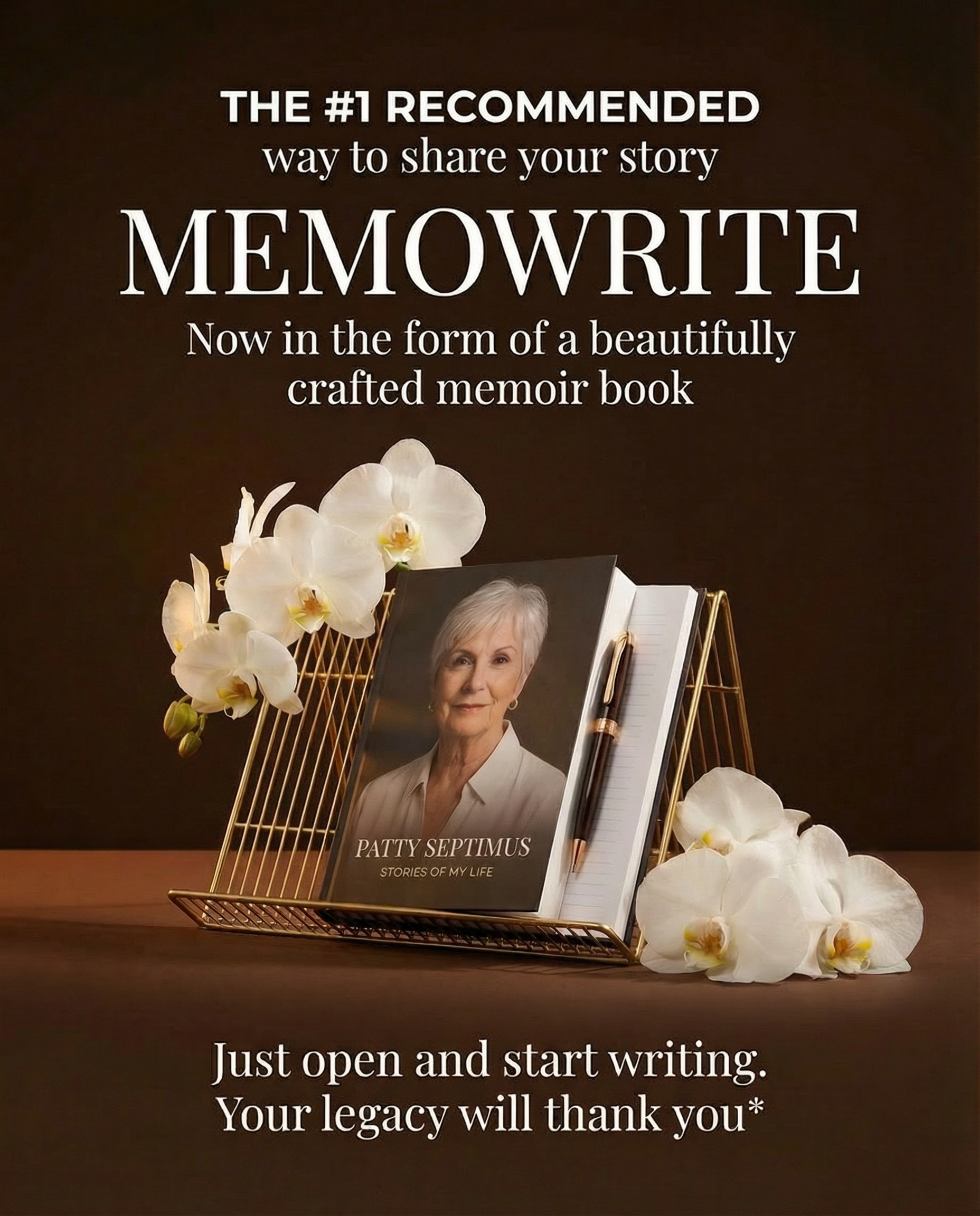 Memowrite Facebook ad