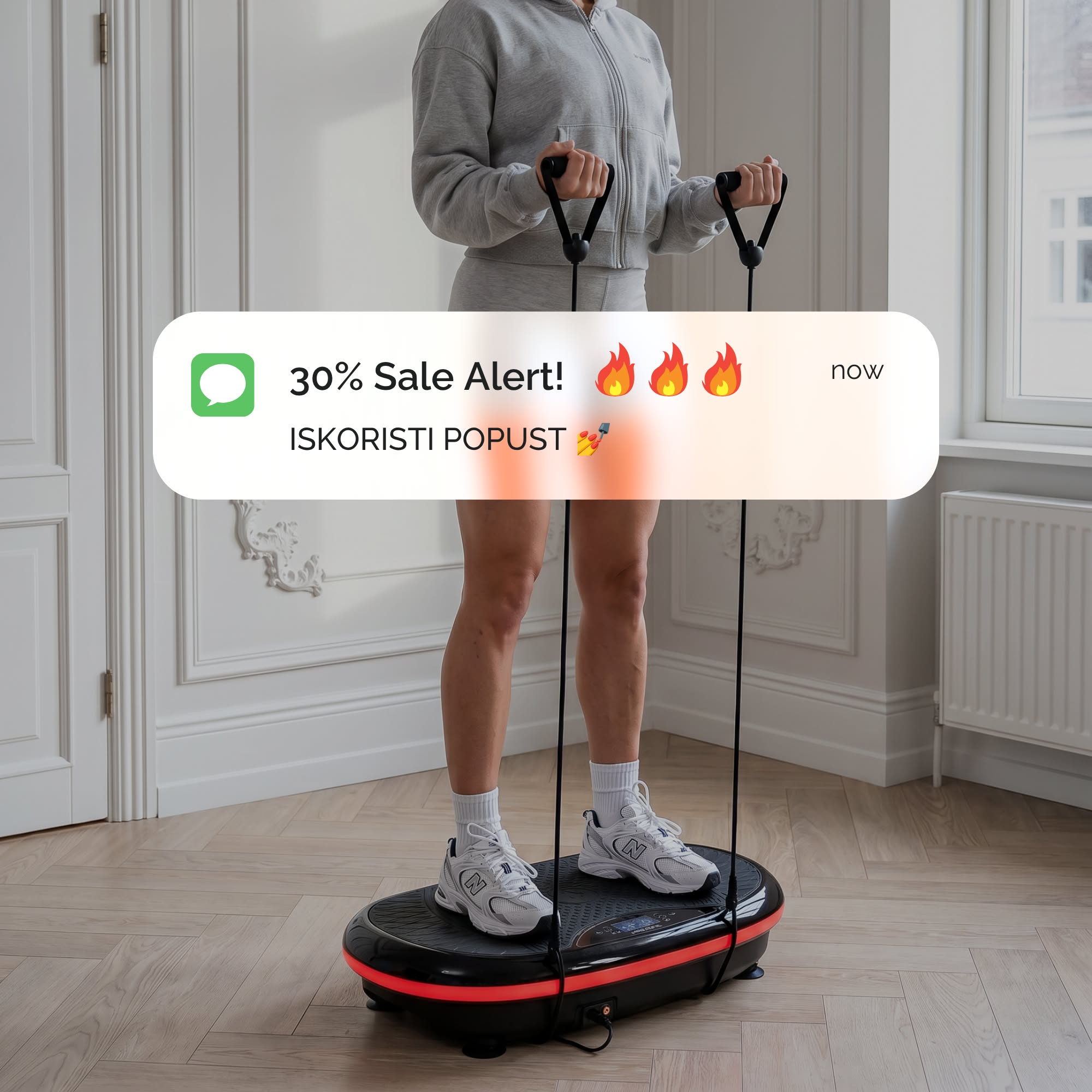 Medikor Facebook ad: Znanost iza bržih fitness rezultata.