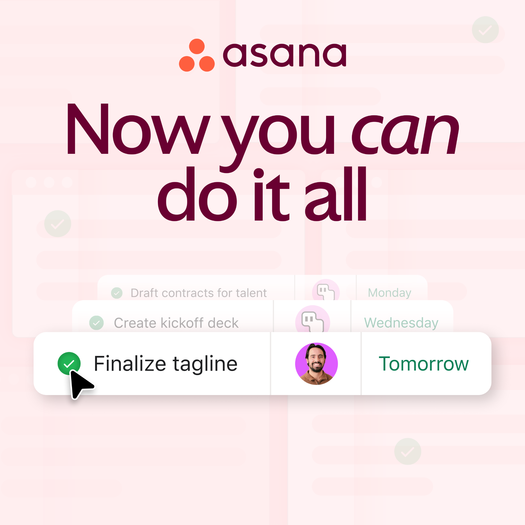 Asana Facebook ad