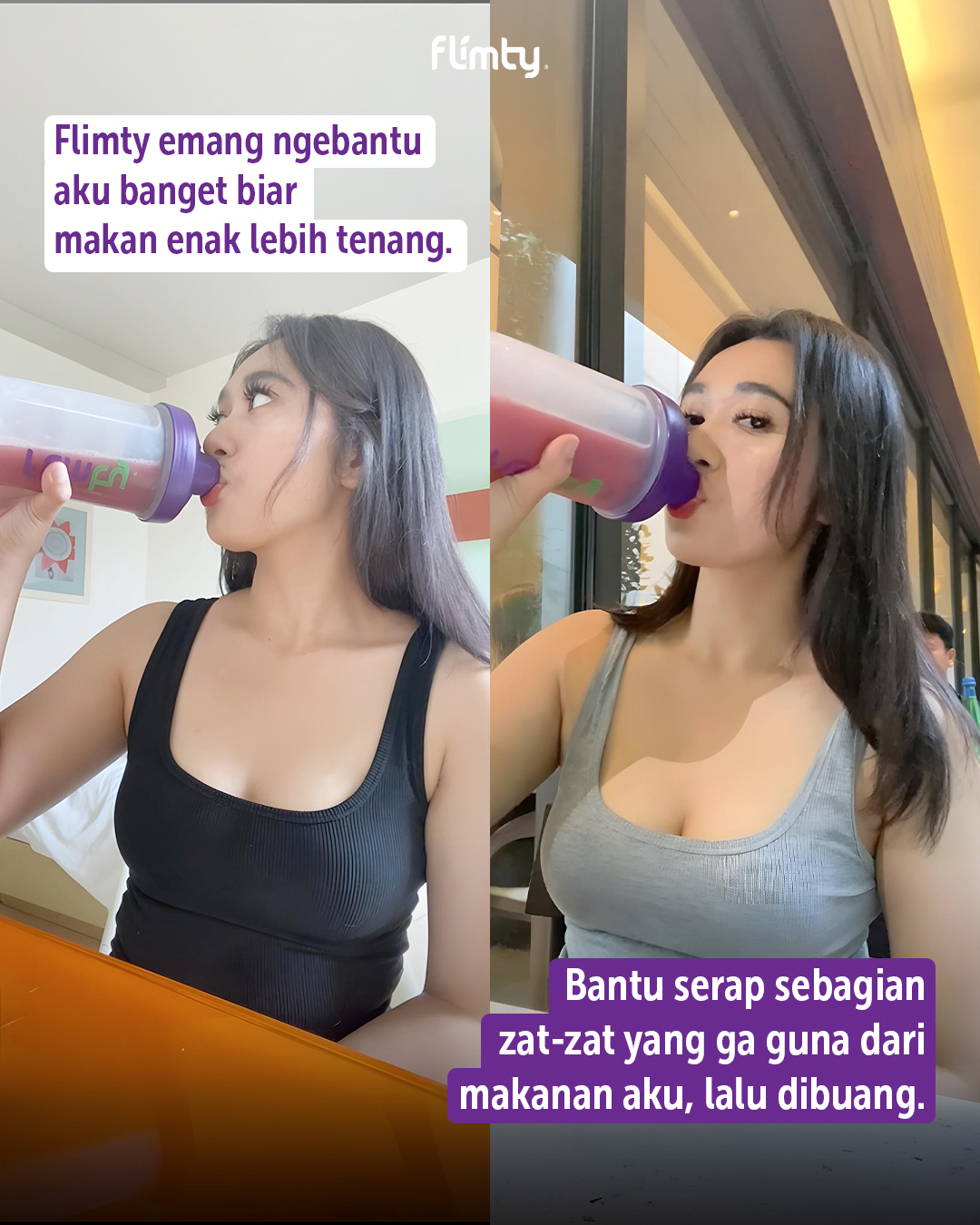 Flimty #DiMarketplace Facebook ad: Pesan Flimty di Shopee!