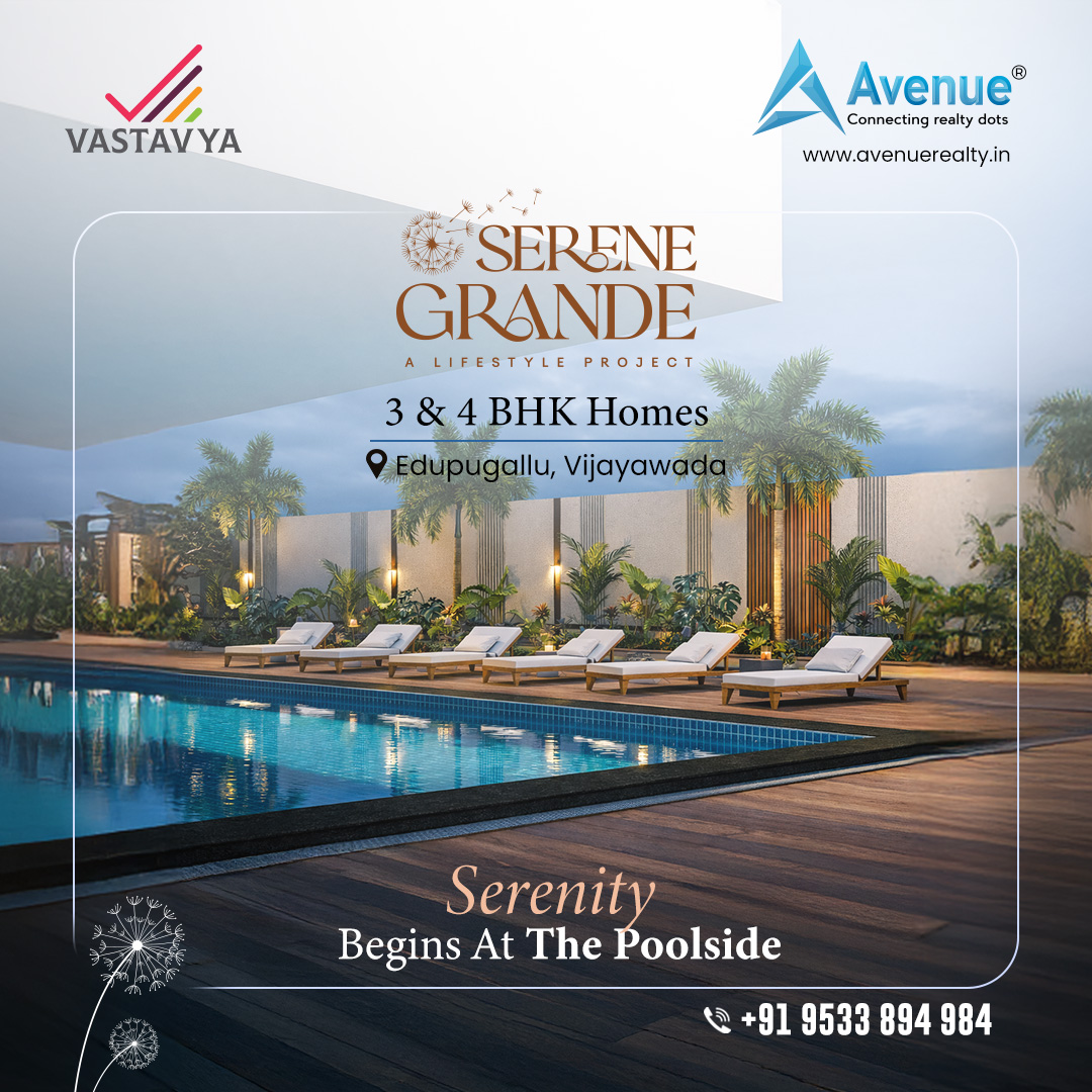 Avenue Realty Facebook ad: Looking for a premium home in Vijayawada?