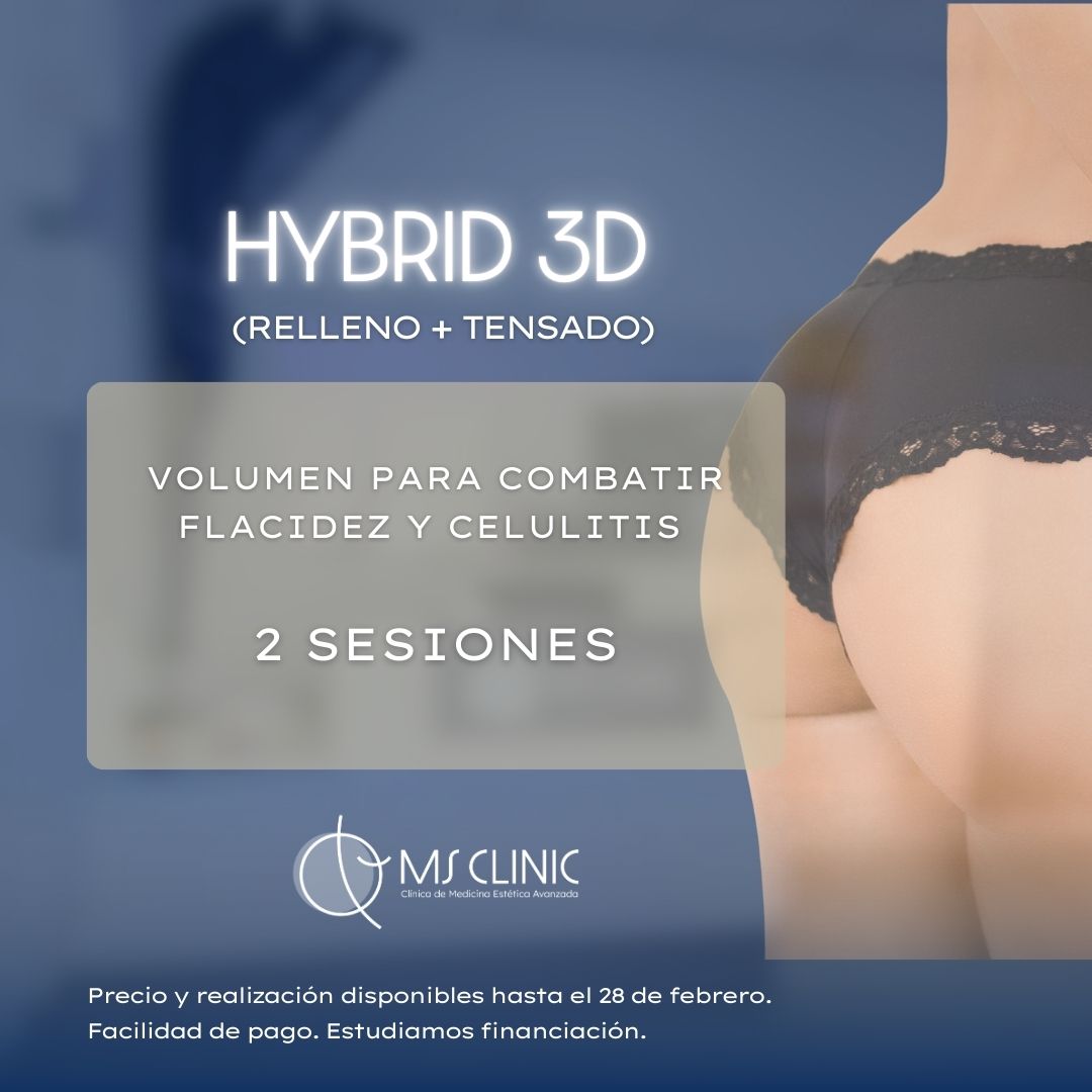 MS Clinic Facebook ad: Tratamientos de glúteos personalizados en Huelva