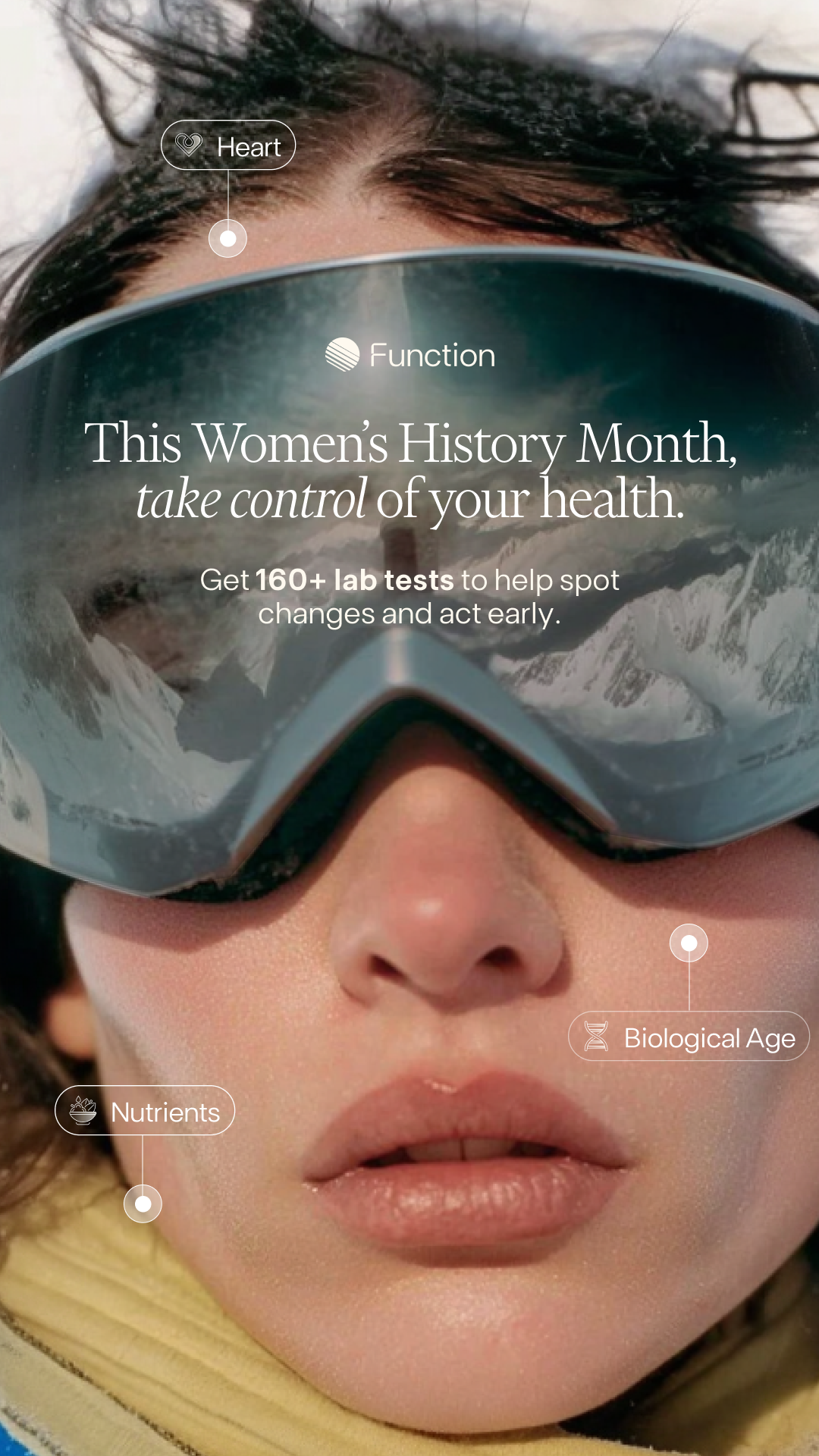 Function Health Facebook ad