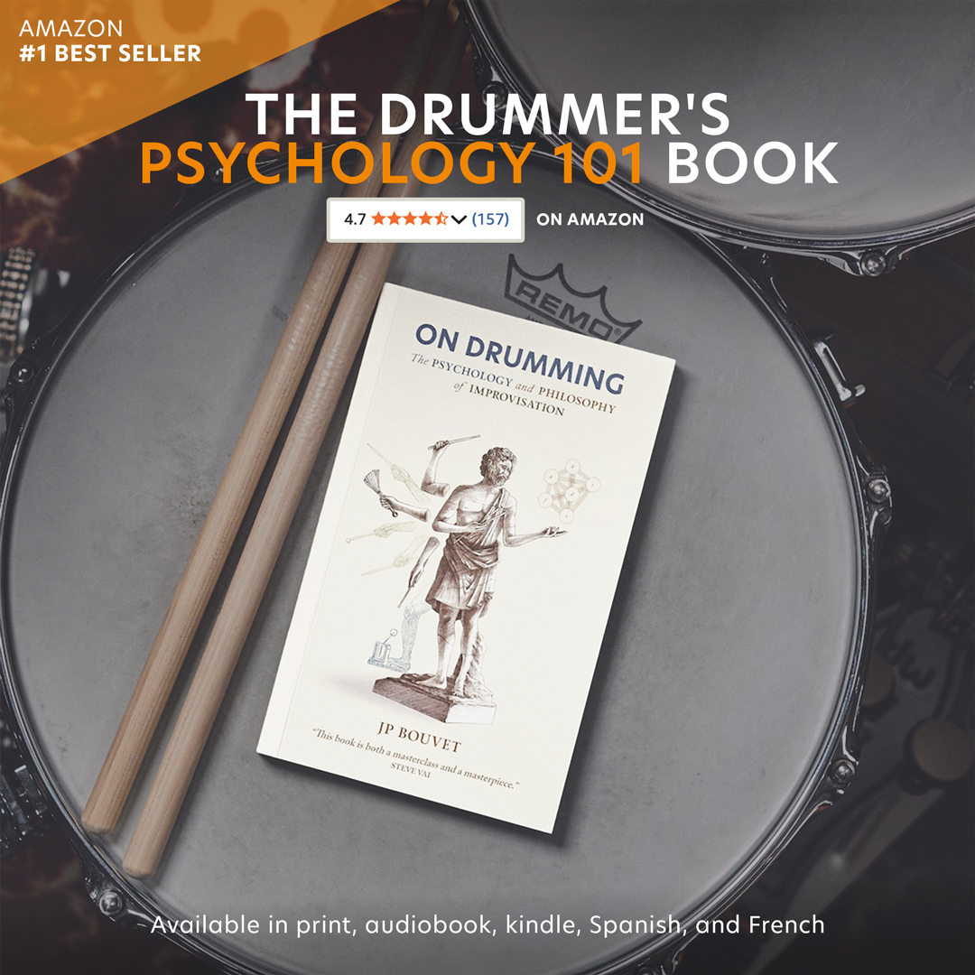 JP Bouvet Facebook ad: A Must-Read Book for Drummers! The Psychology and…