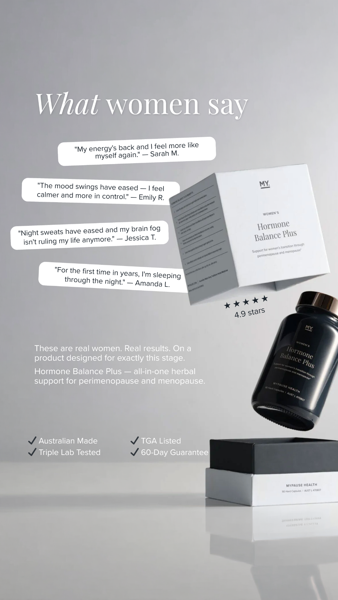 MyPause Health Facebook ad