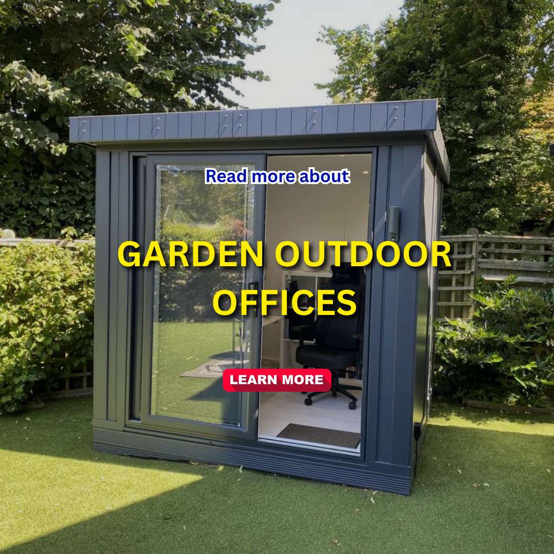 Ink & Insights Facebook ad: Explore garden office solutions that may help.