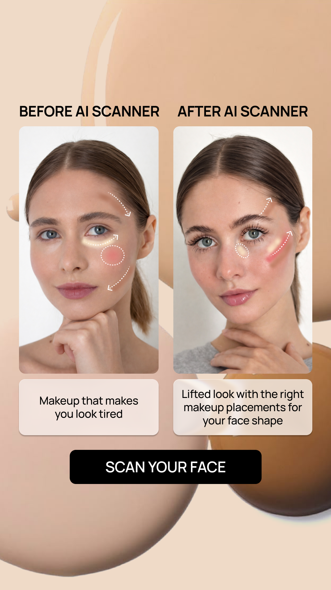 Beauty Transformation Program Facebook ad