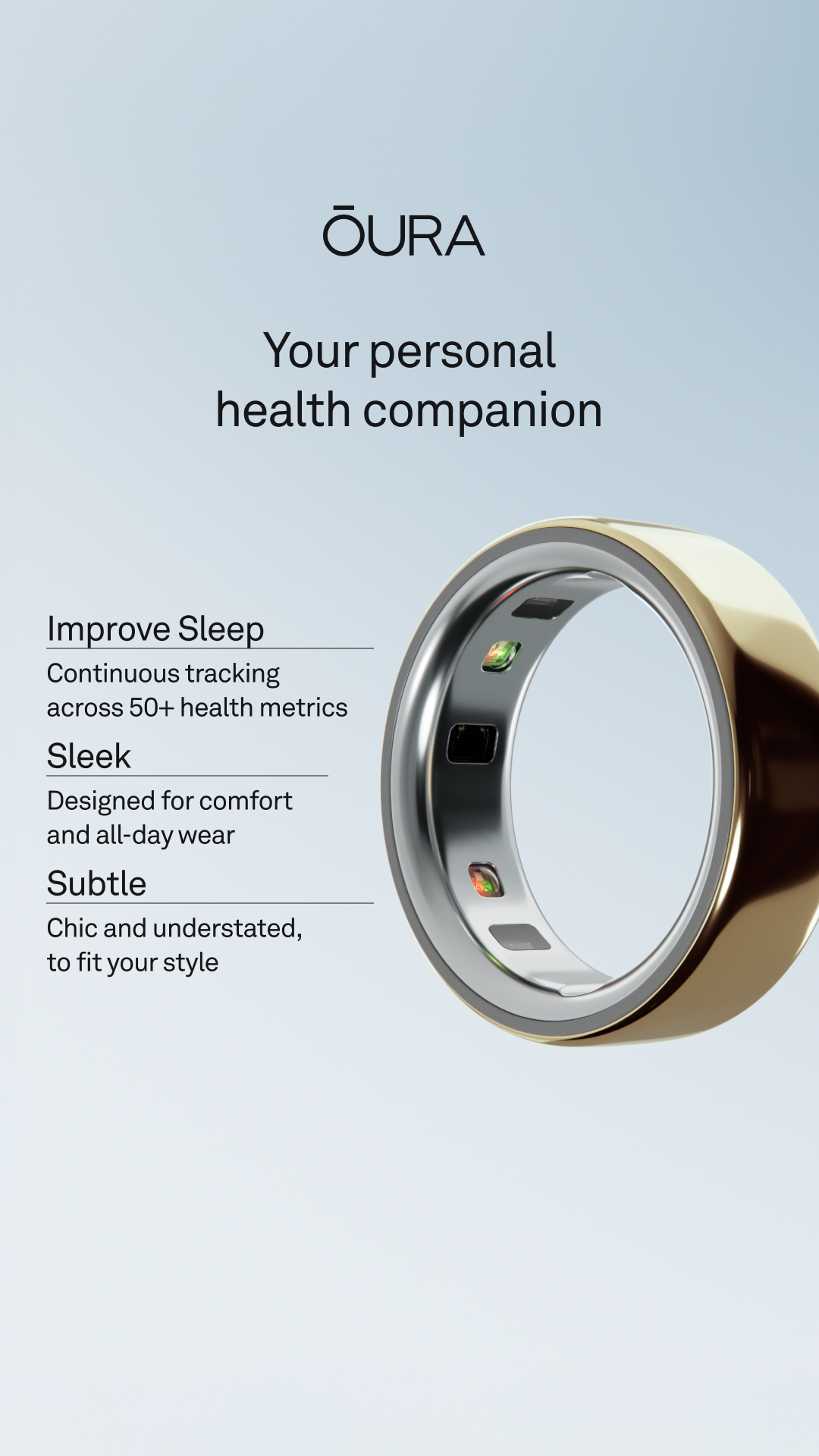 ŌURA Facebook ad