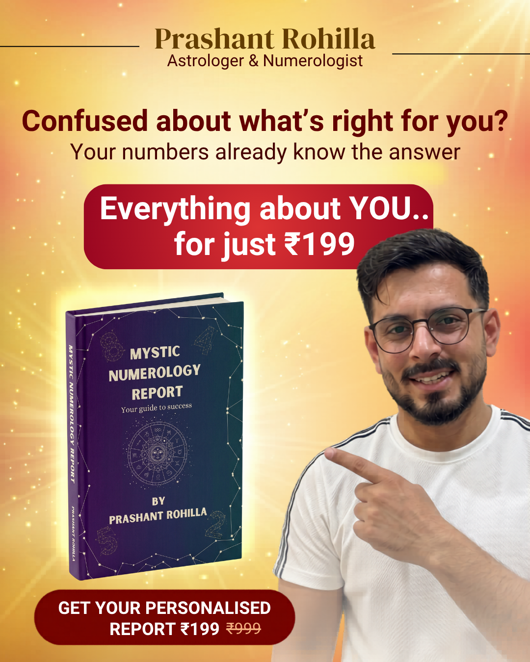 Mystic.Prashant Facebook ad