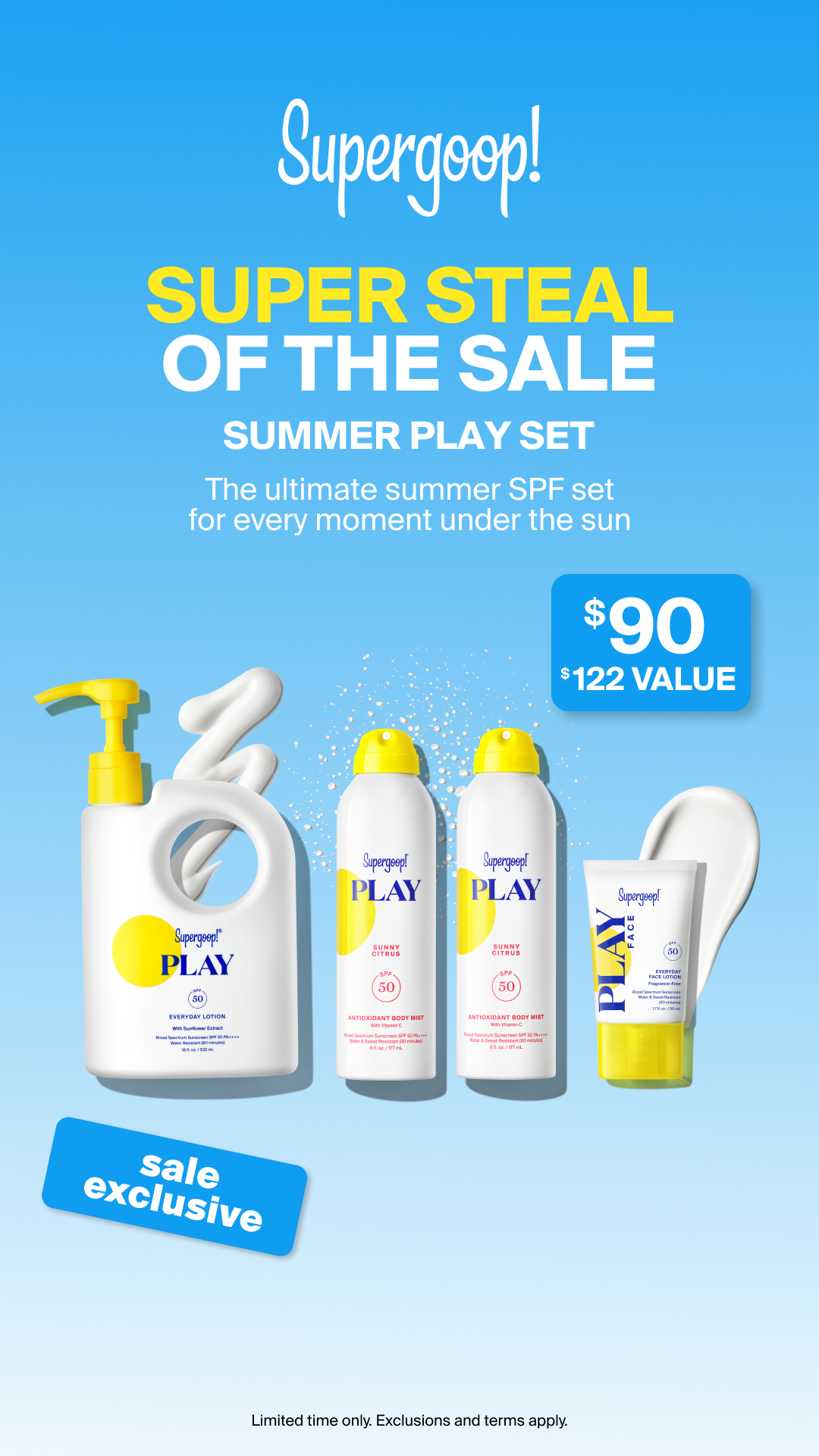 Supergoop Facebook ad
