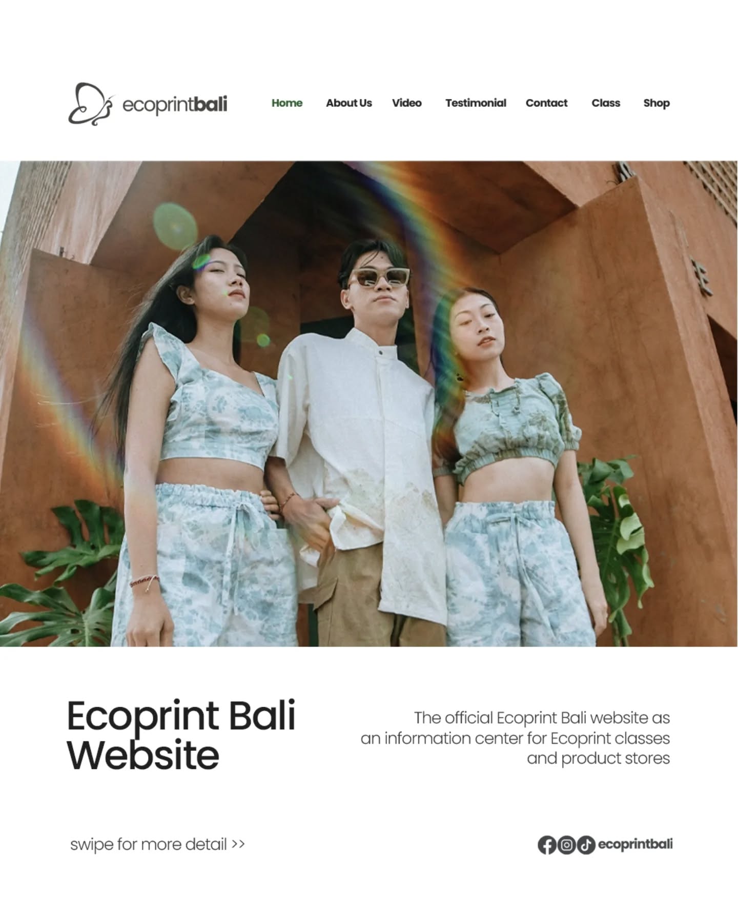 Ecoprint Bali Facebook ad