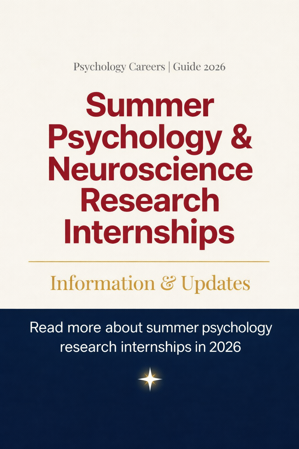 Master Trick Facebook ad: Neuroscience Internships Guide