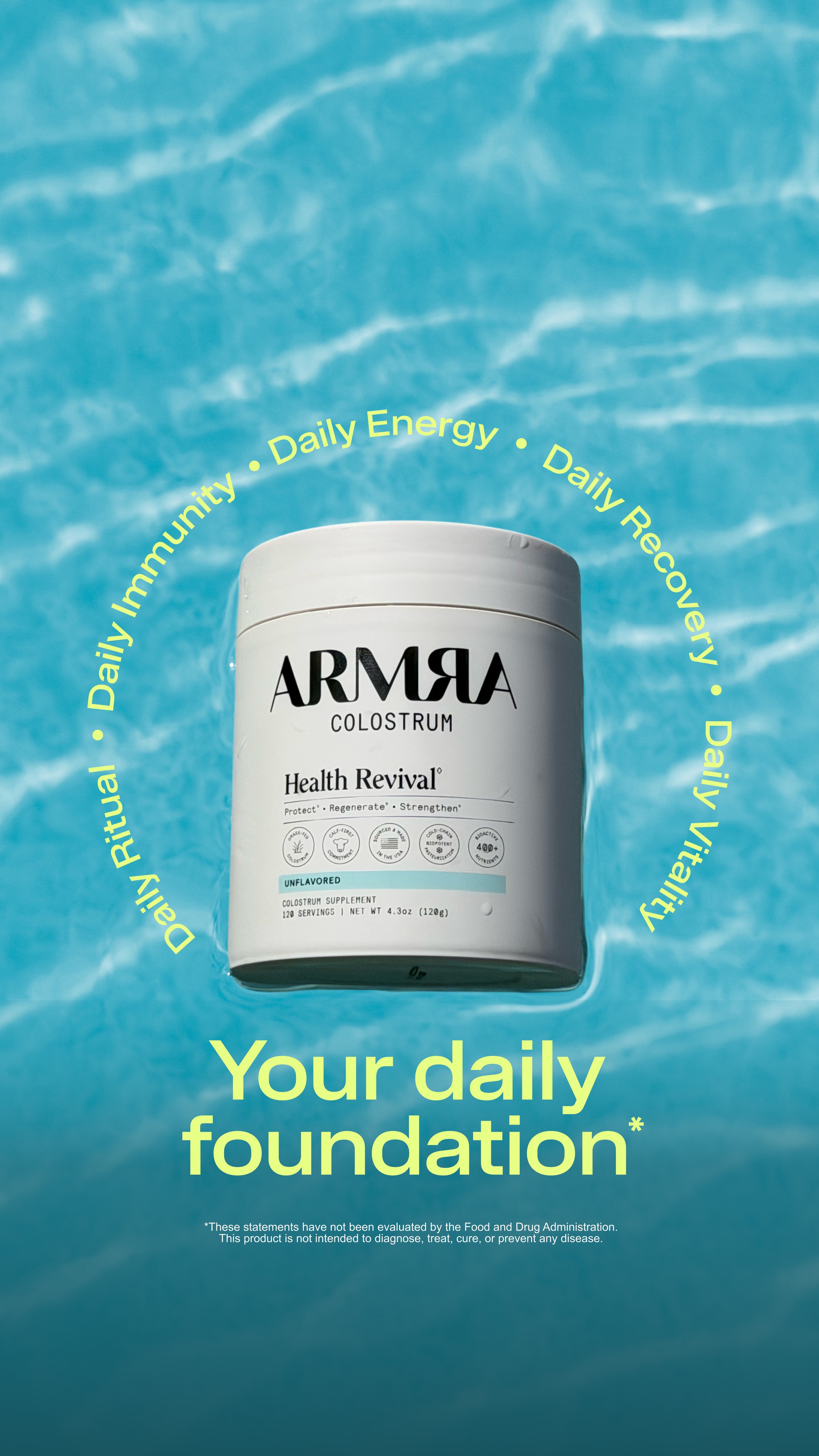 ARMRA Facebook ad