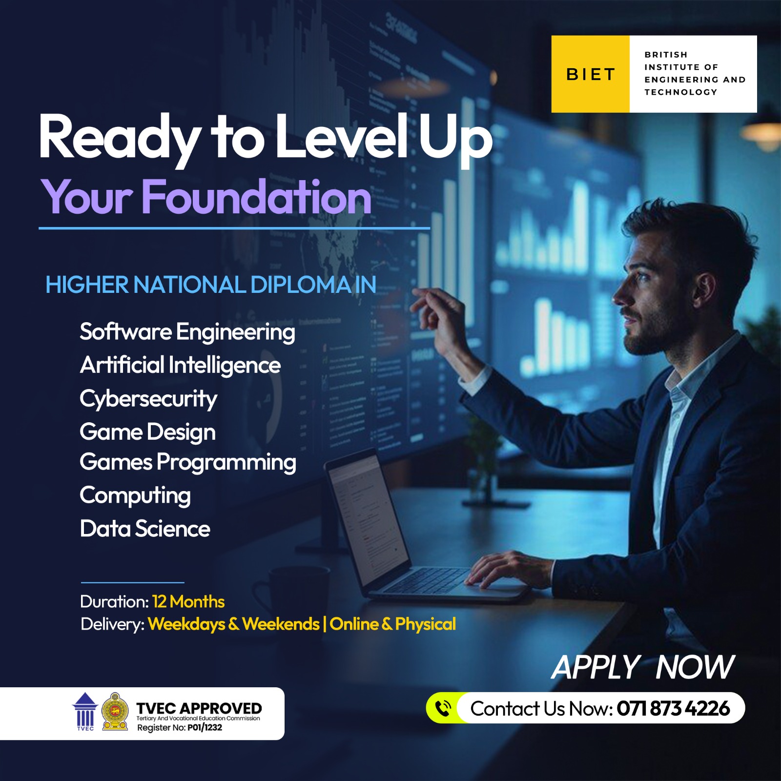 BIET Campus Facebook ad: Limited spots available