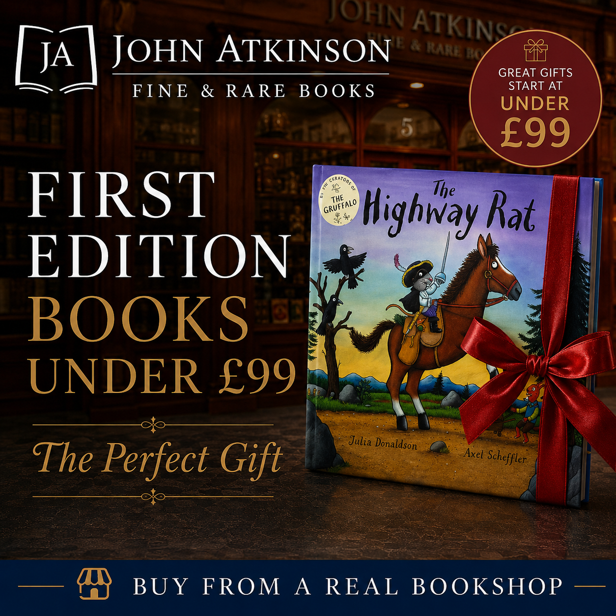 John Atkinson Books Facebook ad