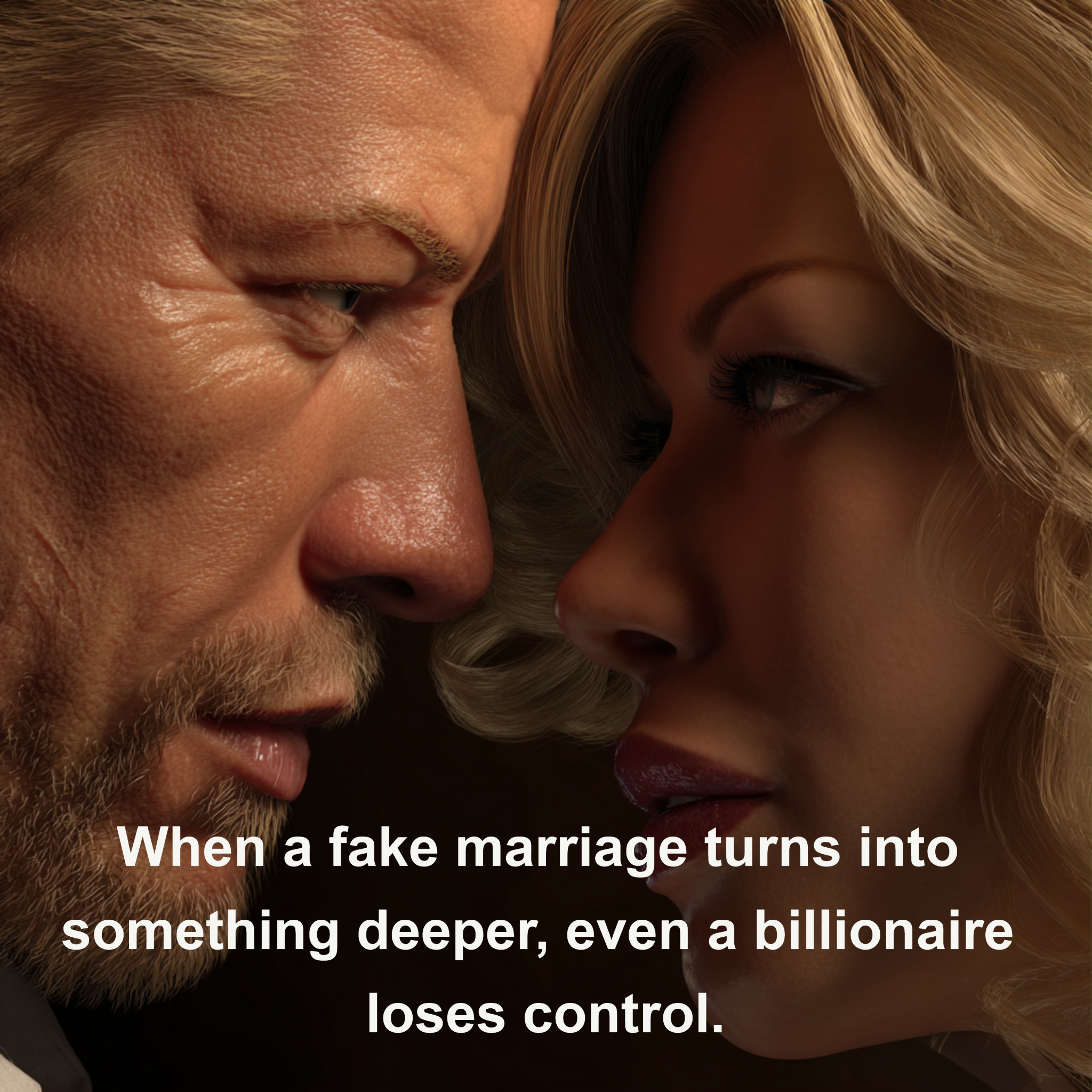 Amy Thorne Contemporary Romance Facebook ad: Forced proximity Forbidden attraction Protective alpha hero