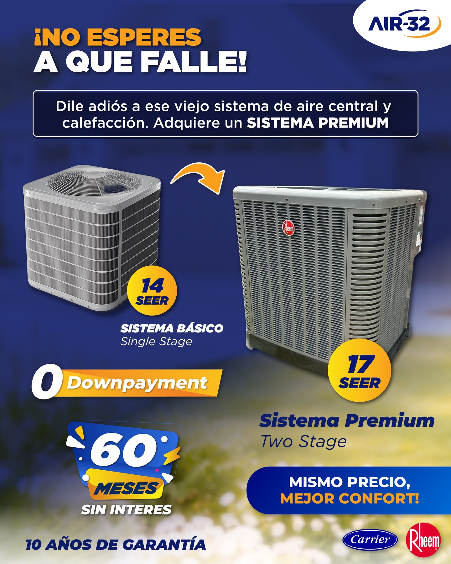 Air-32 Austin Facebook ad: Cuando tu sistema de aire acondicionado cumple su ciclo…
