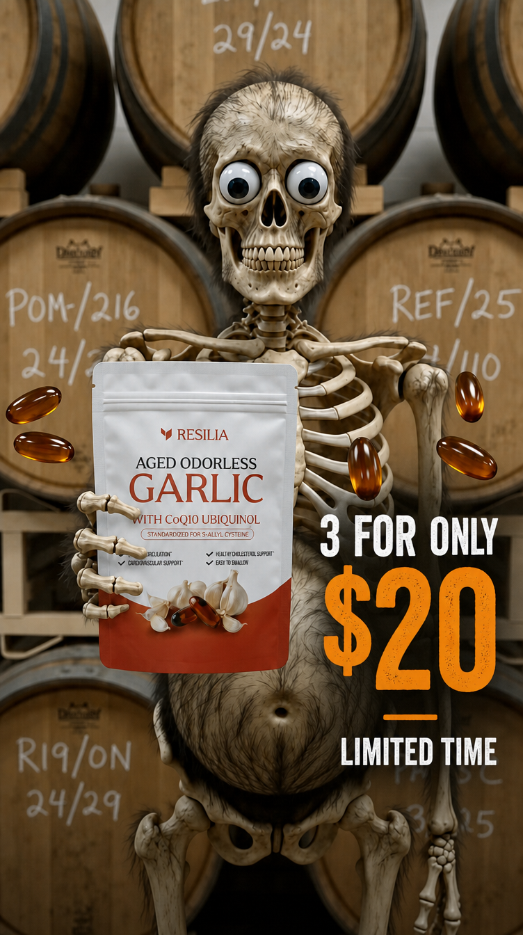 Vascular Wellness Report Facebook ad: Explore the Power of Aged Garlic Today!