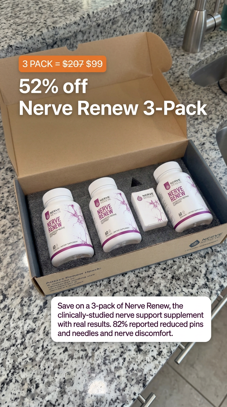 Nerve Renew Facebook ad from Jul 21, 2026