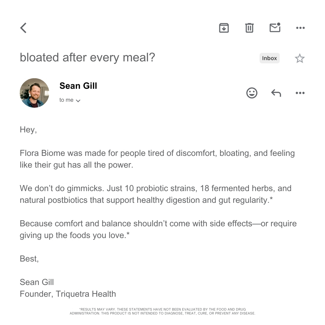 Triquetra Health Facebook ad