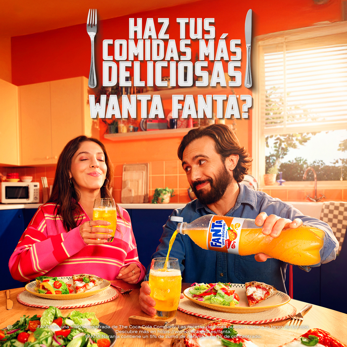 Carrefour Facebook ad: Tu Fanta te espera