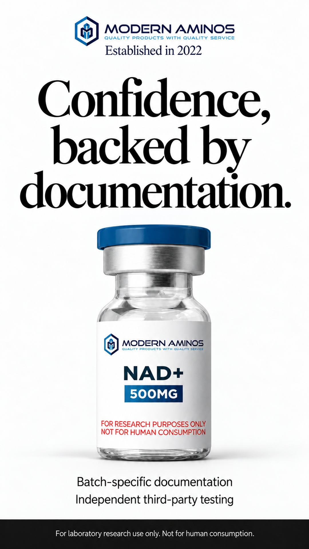 Modern Aminos Facebook ad